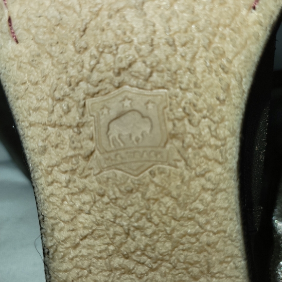 Trask Audra Silver Pewter shiny Shearling lined boots - Picture 15 of 16